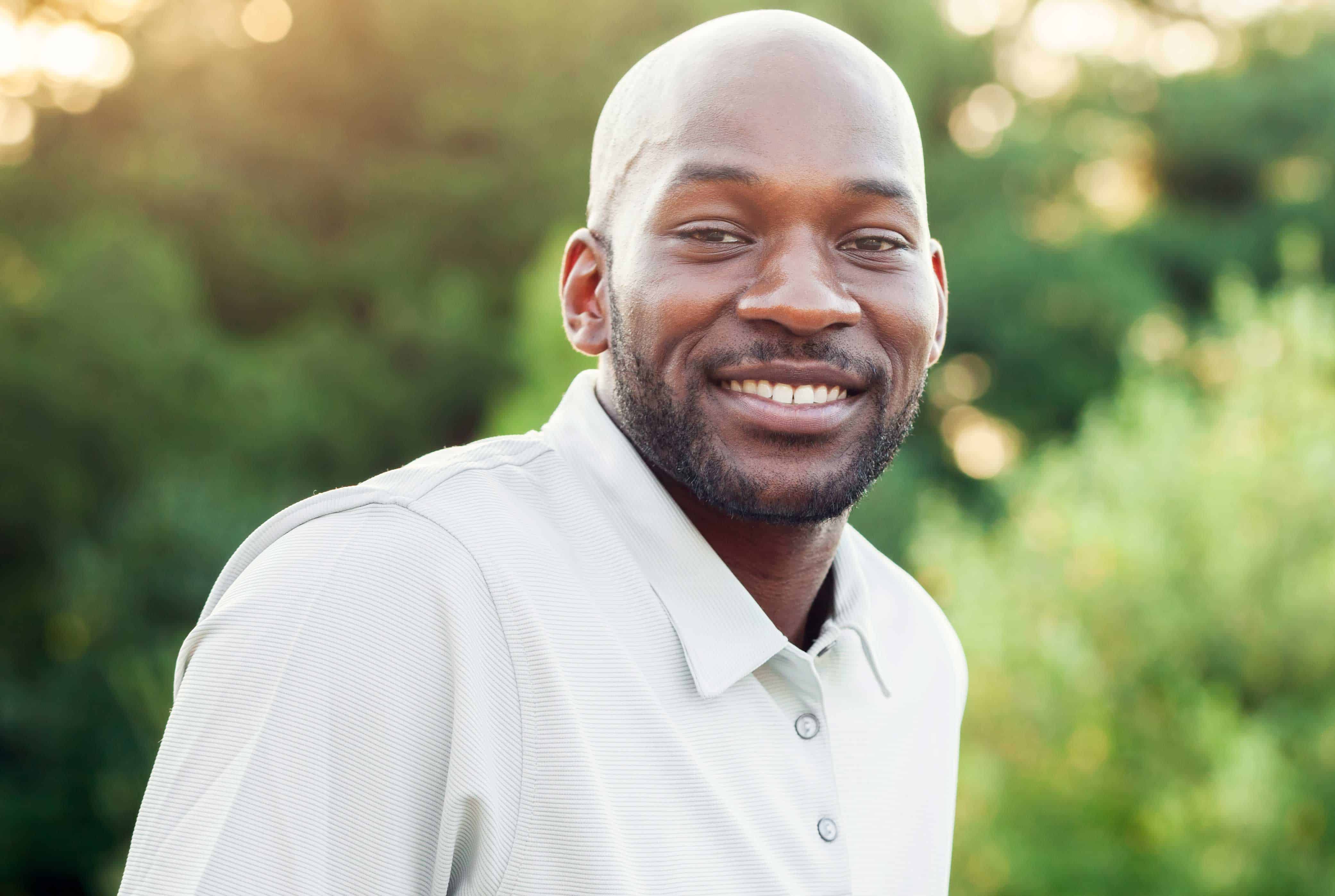 a man smiling - Marion Restorative Dentistry